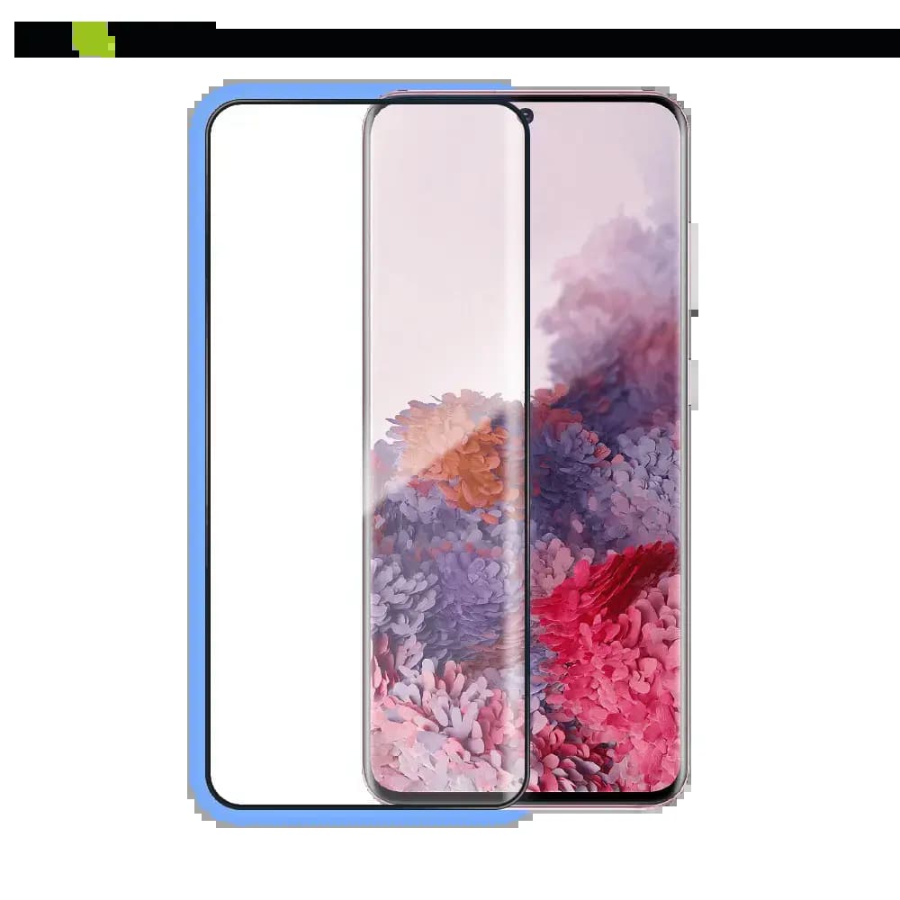 Verre trempé intégral 5D 9H – protection écran compatible Samsung Galaxy S20 / S20 5G – PROTECT Noir