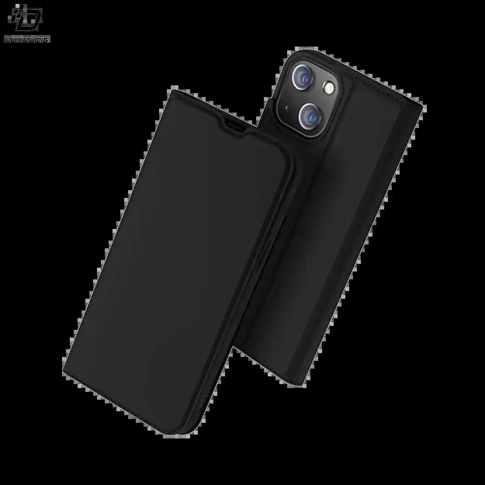 Housse folio iPhone 14 porte-carte – Dux Ducis Skin Pro Noir