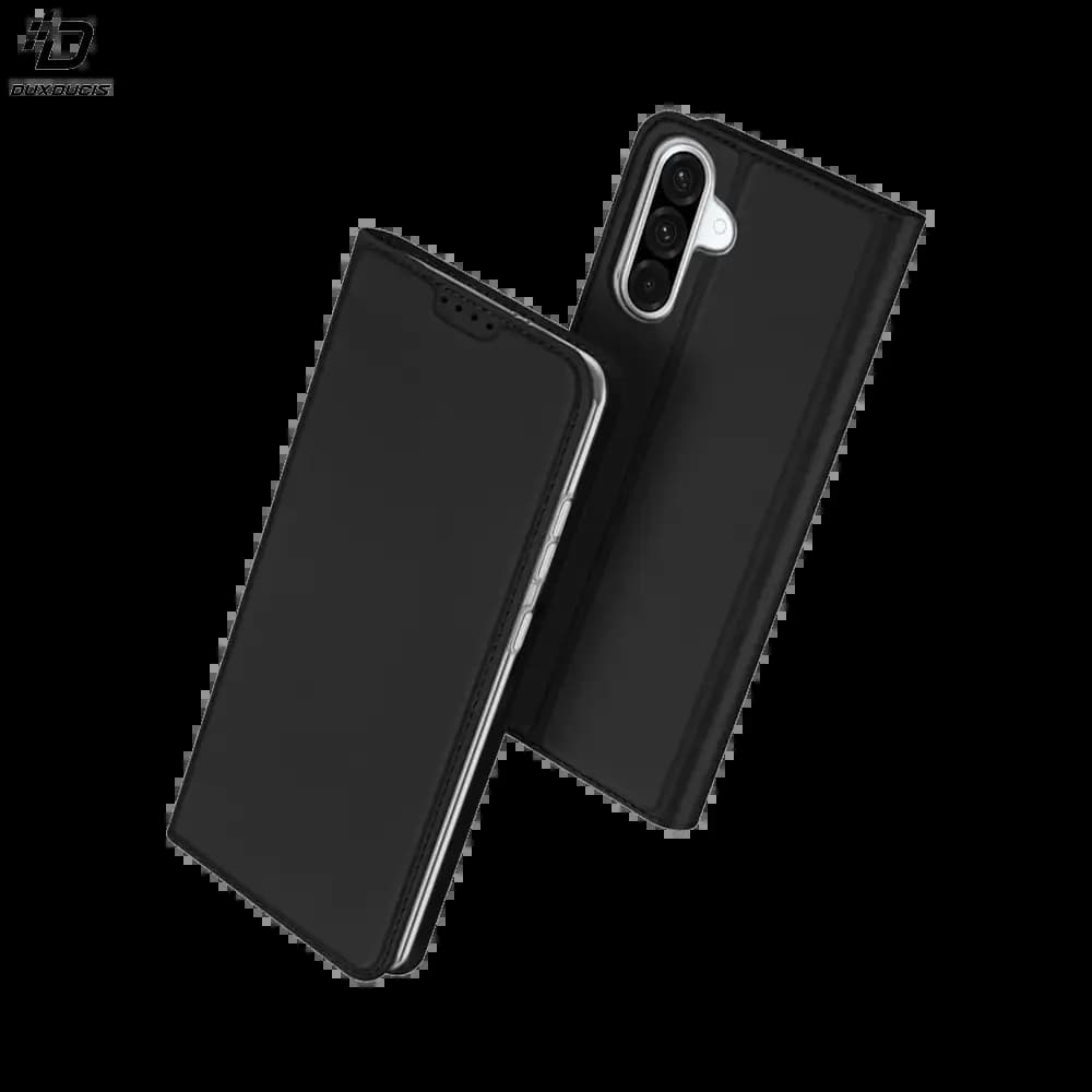 Housse folio pour Samsung Galaxy A36 5G / Galaxy A56 5G - Dux Ducis Skin Pro Noir