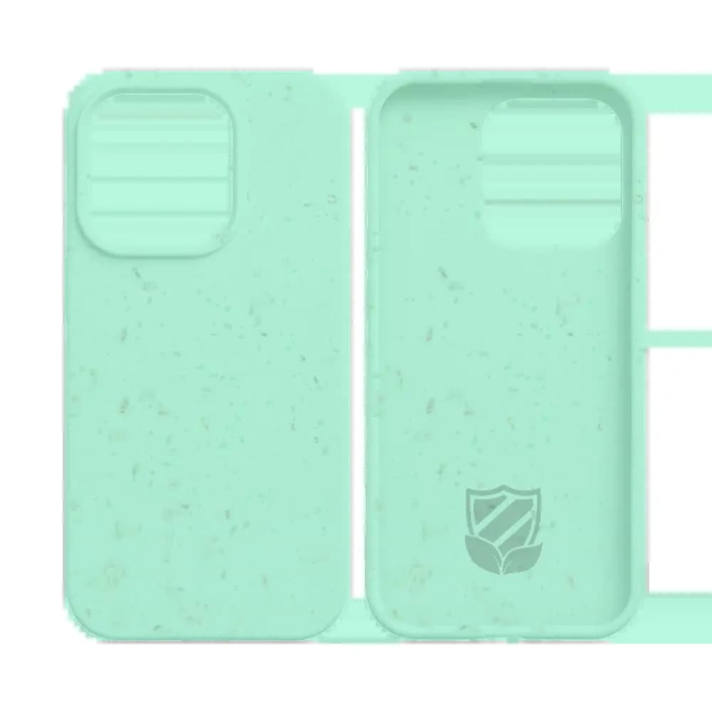 Coque bio iPhone 15 Plus - PROTECT Vert Menthe