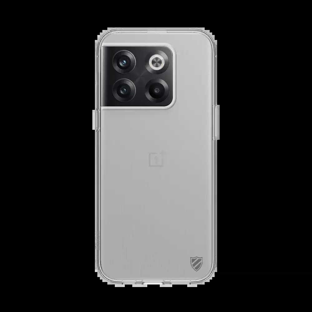 Coque silicone OnePlus 10T 5G - PROTECT Transparent - Vue 2
