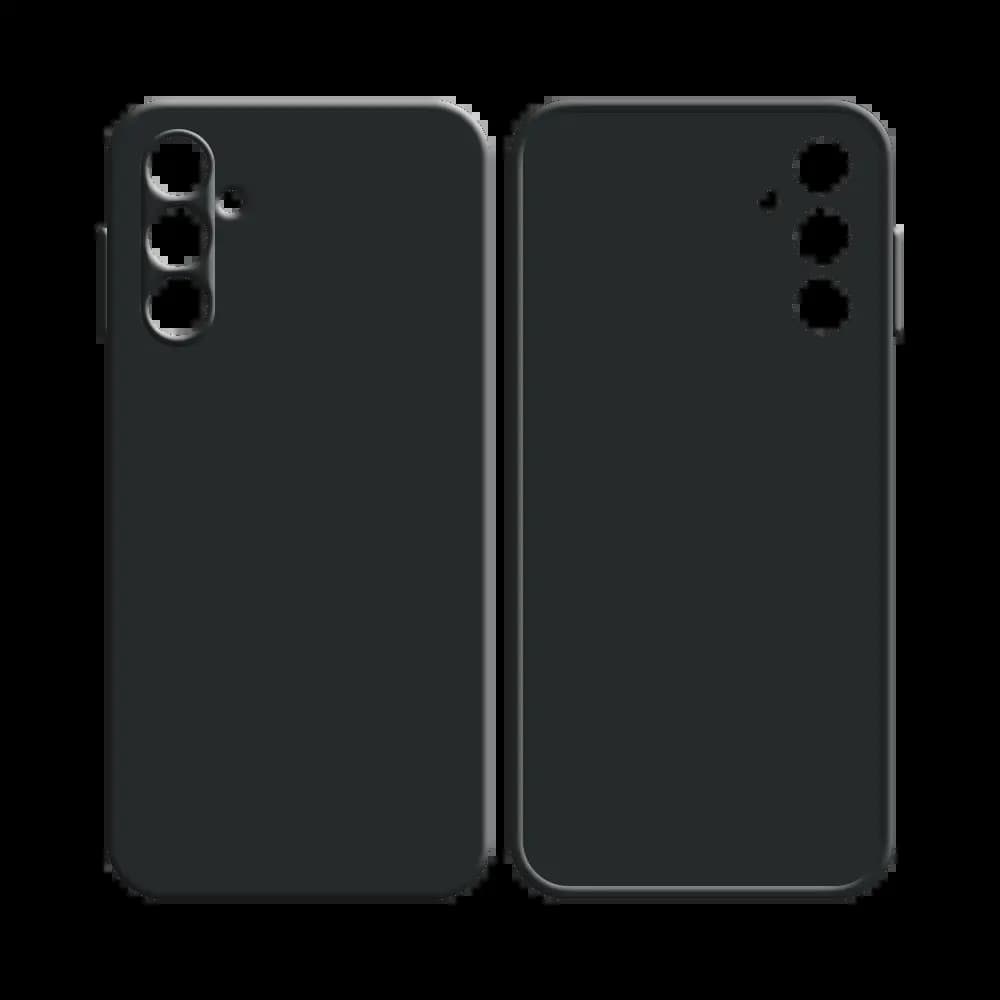 Coque silicone Samsung Galaxy A14 - Gris - Vue 2