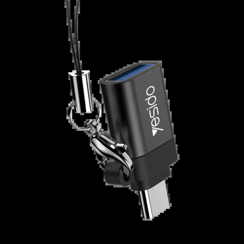Adaptateur OTG USB femelle vers USB-C mâle Yesido