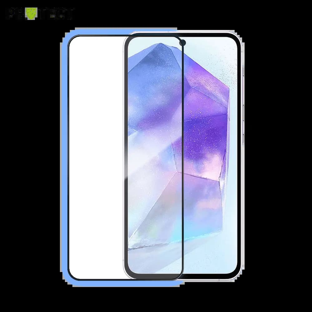 Verre trempé intégral Samsung Galaxy A35 5G protection écran 9H - PROTECT Noir