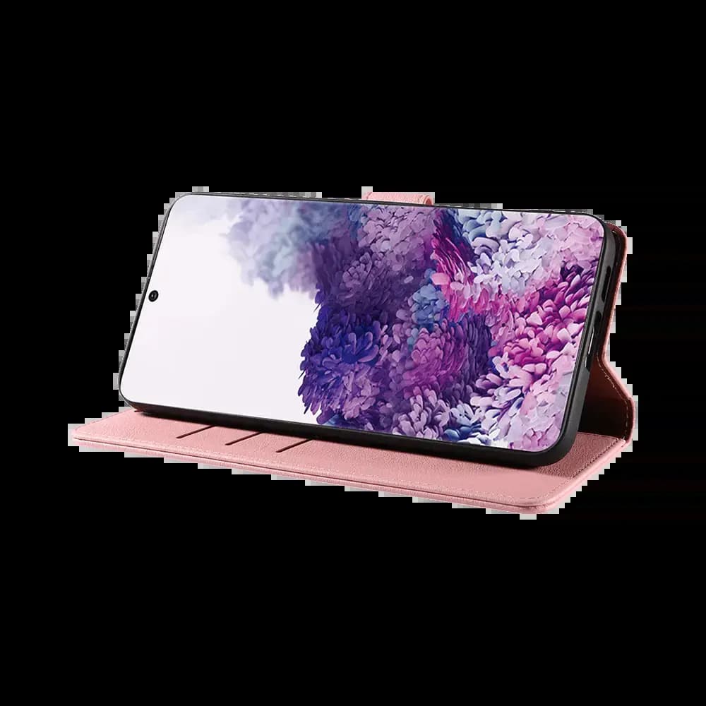 Housse folio anti-RFID Samsung Galaxy S20 FE – PROTECT IP011 Rose