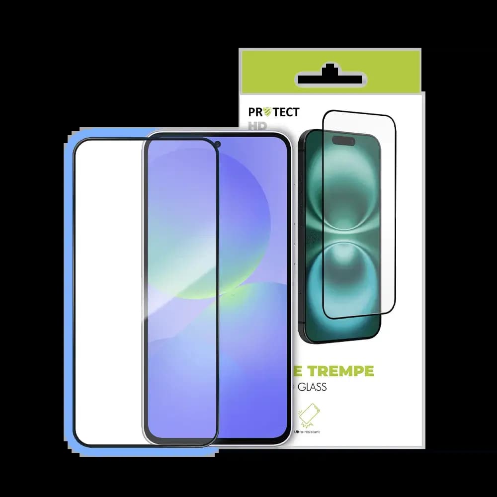 Verre trempé HD Samsung Galaxy A36 5G / A56 5G protection écran 9H - PROTECT Transparent - Vue 3