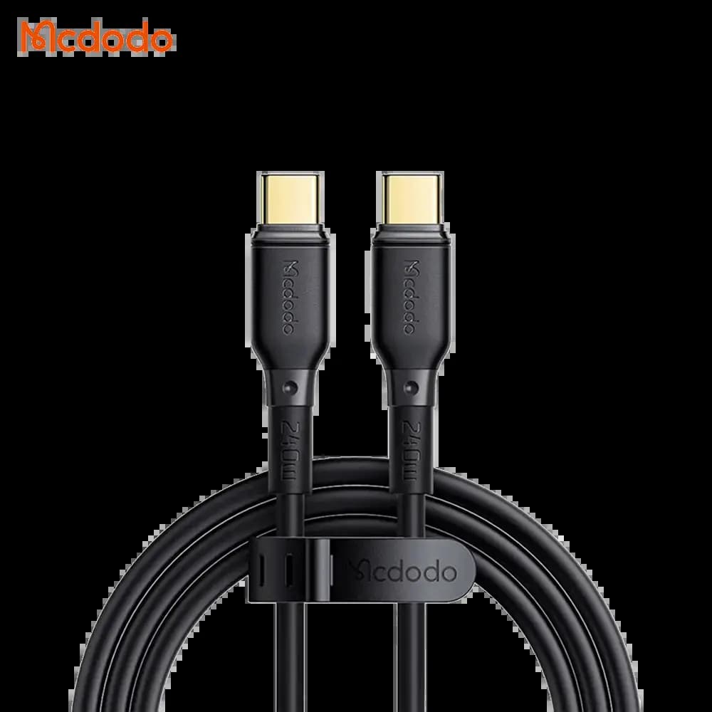 Câble Data USB-C vers USB-C Mcdodo (1.2m) 240W Noir