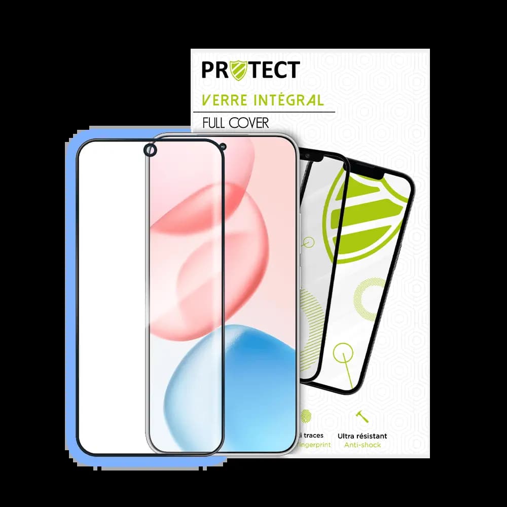 Verre trempé intégral 5D 9H – protection écran Honor 400 5G – PROTECT Noir - Vue 2