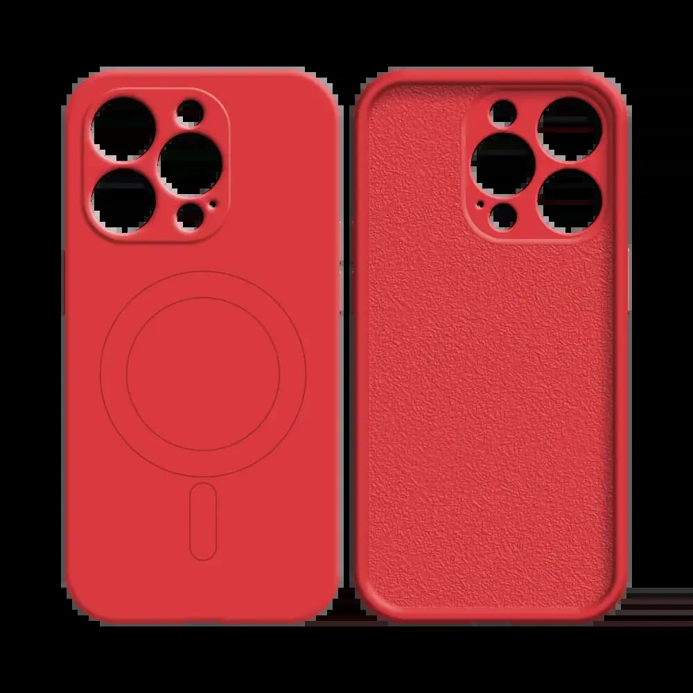 Coque de Protection PROTECT IZ001 pour Apple iPhone 13 Pro MagSafe Rouge - Vue 2