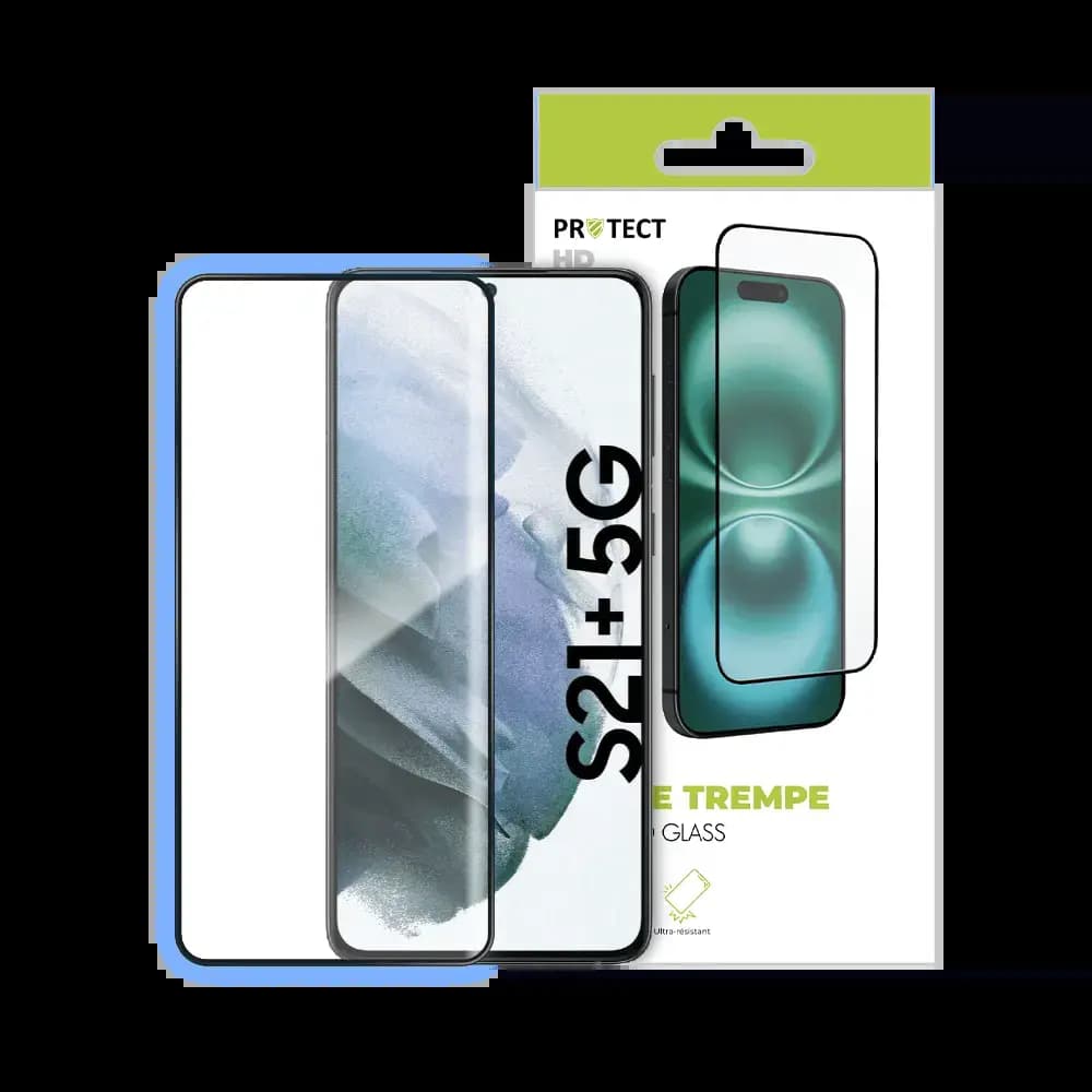 Verre trempé HD Samsung Galaxy S21+ 5G protection écran 9H - PROTECT Transparent