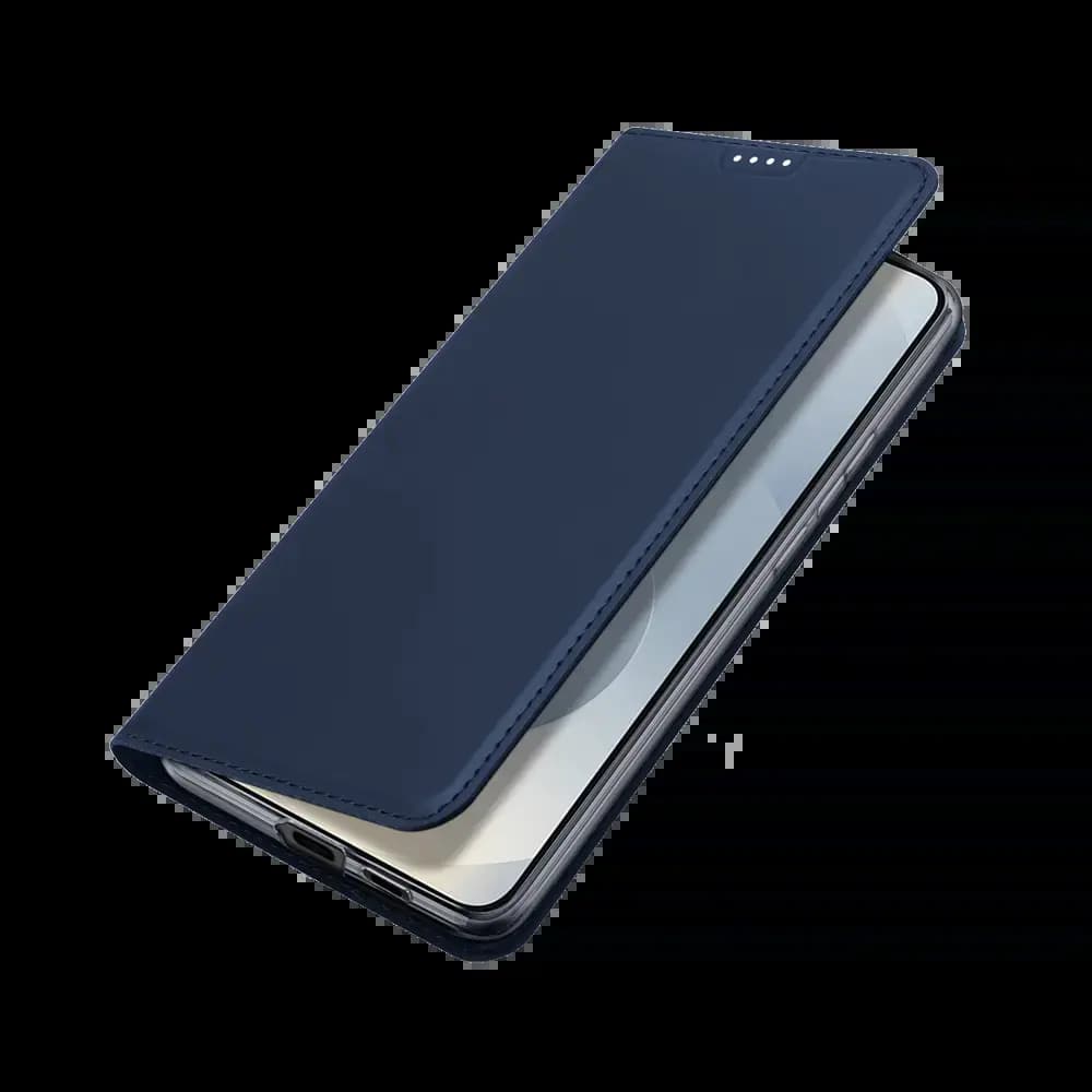 Housse folio Samsung Galaxy S25+ porte-carte - Dux Ducis Skin Pro Noir