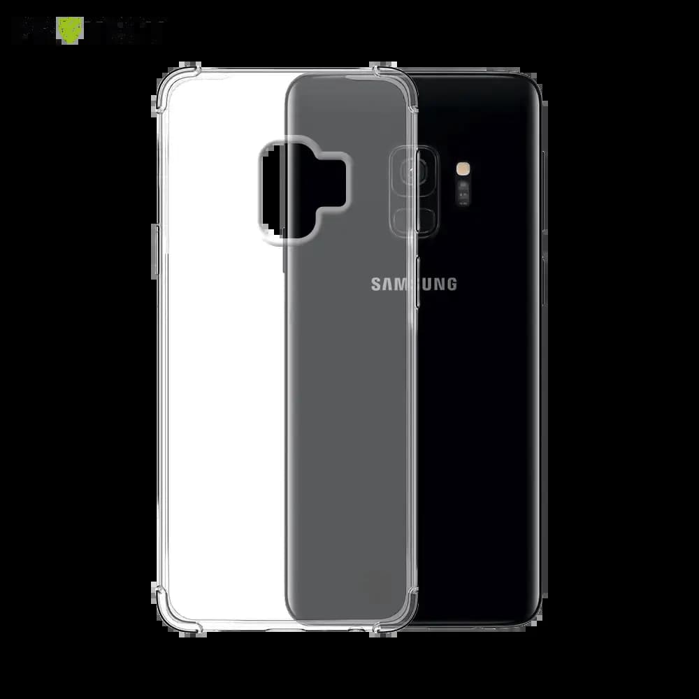 Coque antichoc renforcée transparente Samsung Galaxy S9 - silicone PROTECT