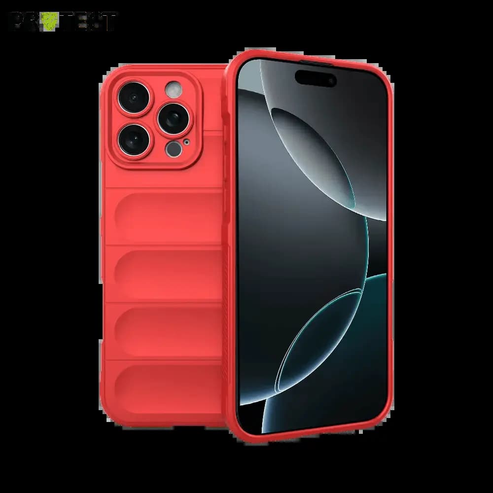 Coque de protection iPhone 16 Pro antichoc renforcée - PROTECT IX008 Rouge