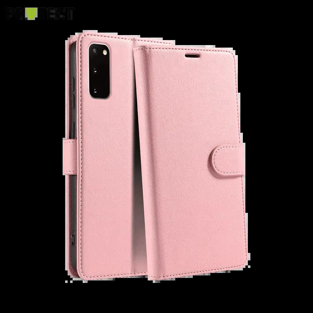 Housse folio anti-RFID Samsung Galaxy S20 FE – PROTECT IP011 Rose