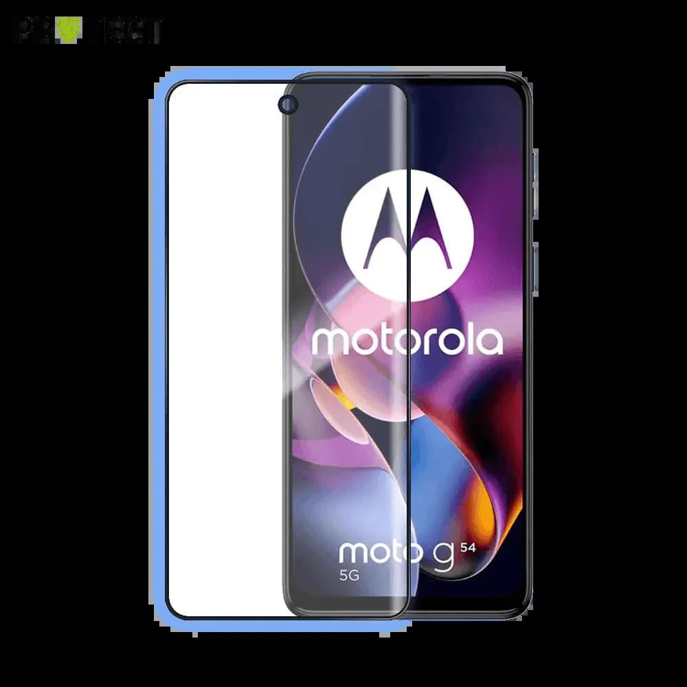 Verre trempé intégral Motorola Moto G54 5G protection écran 9H - PROTECT Noir