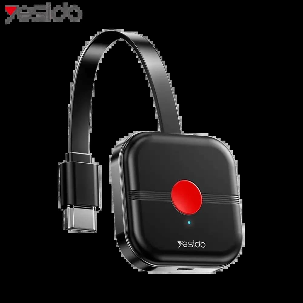 Dongle HDMI sans fil Miracast - Wi-Fi 5G & définition 4K - Yesido TV10 Noir