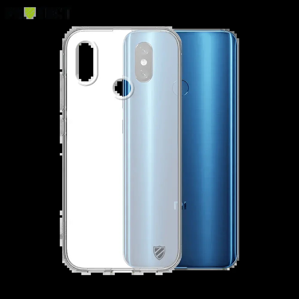 Coque Silicone PROTECT pour Xiaomi Mi 8 Transparent