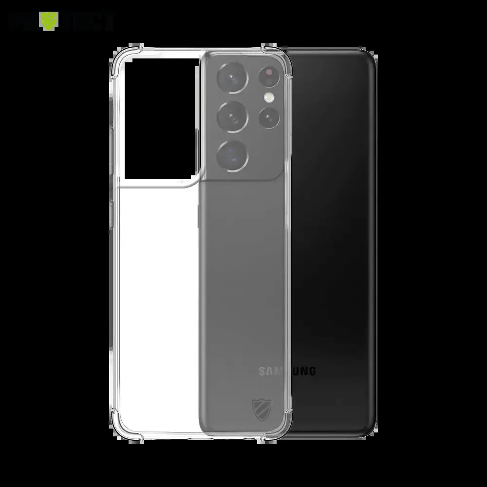 Coque antichoc renforcée transparente Samsung Galaxy S21 Ultra 5G - silicone PROTECT