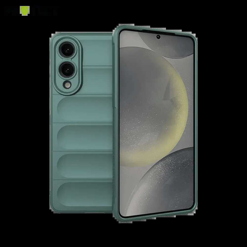 Coque de protection antichoc renforcée – Samsung Galaxy S25 Edge – PROTECT IX008 Vert Foncé