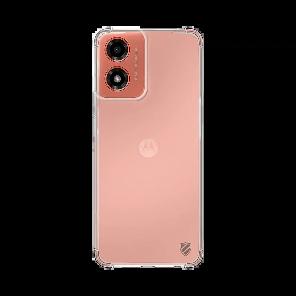 Coque antichoc renforcée transparente Motorola Moto G04 / E14 / G04s - PROTECT - Vue 2