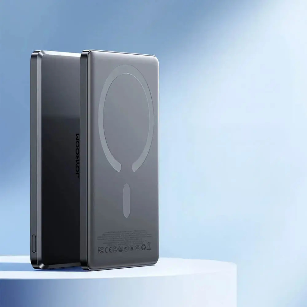 Batterie externe MagSafe 5000mAh 20W ultra-compacte - JOYROOM JR-PBM08 Noir - Vue 5