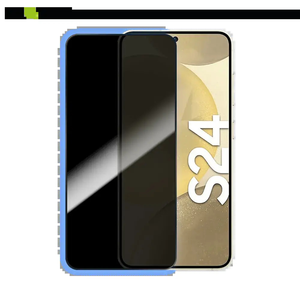 Verre trempé anti-espions Samsung Galaxy S24 5G protection écran 9H - PROTECT Transparent