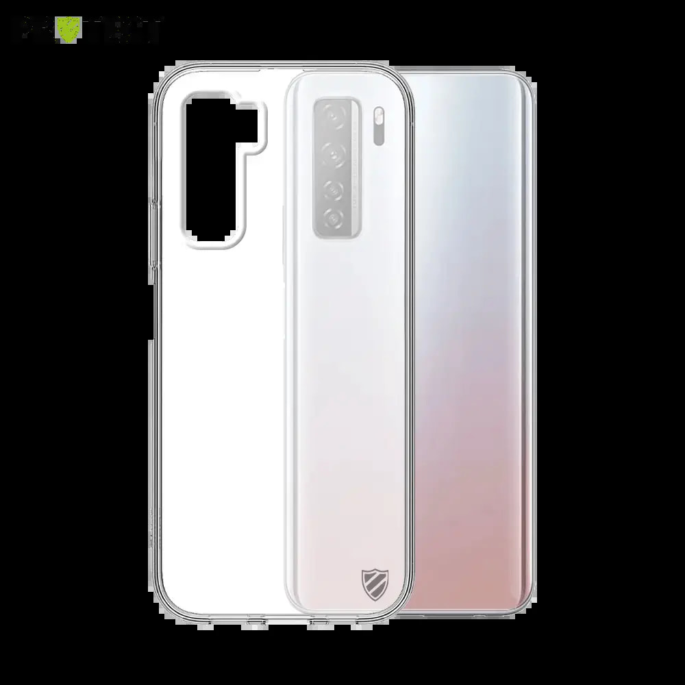 Coque silicone Huawei P40 Lite 5G PROTECT - Transparent