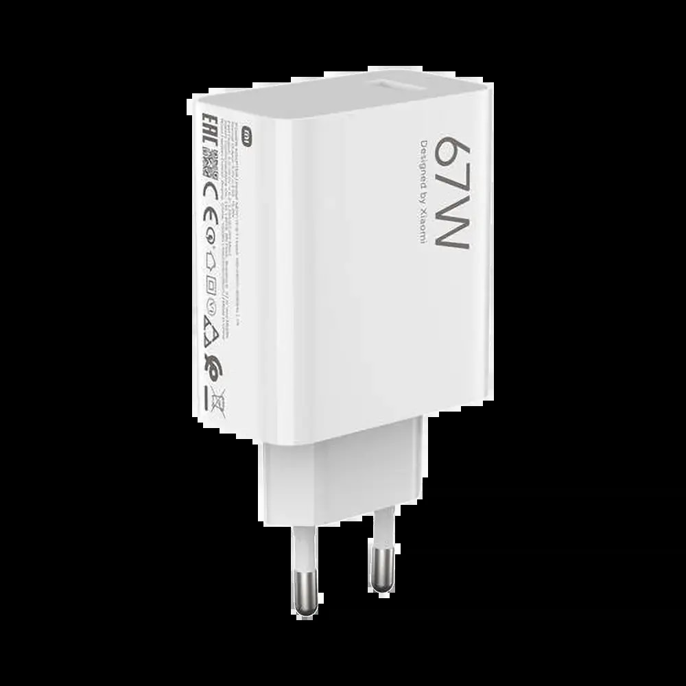 Chargeur secteur Xiaomi HyperCharge 67W avec câble USB-C – Blanc - Vue 2