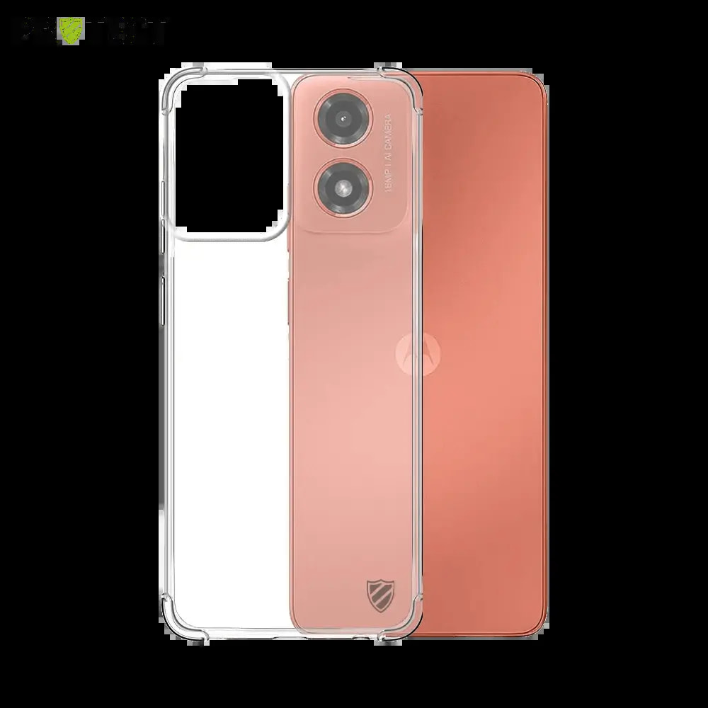 Coque antichoc renforcée transparente Motorola Moto G04 / E14 / G04s - PROTECT