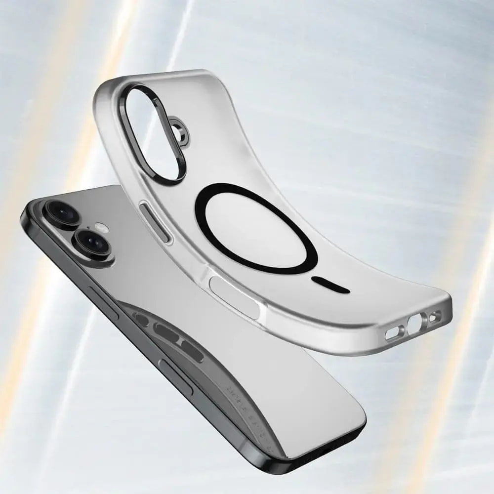 Coque MagSafe bi-matière – iPhone 16 – PROTECT MF-006 Noir - Vue 2