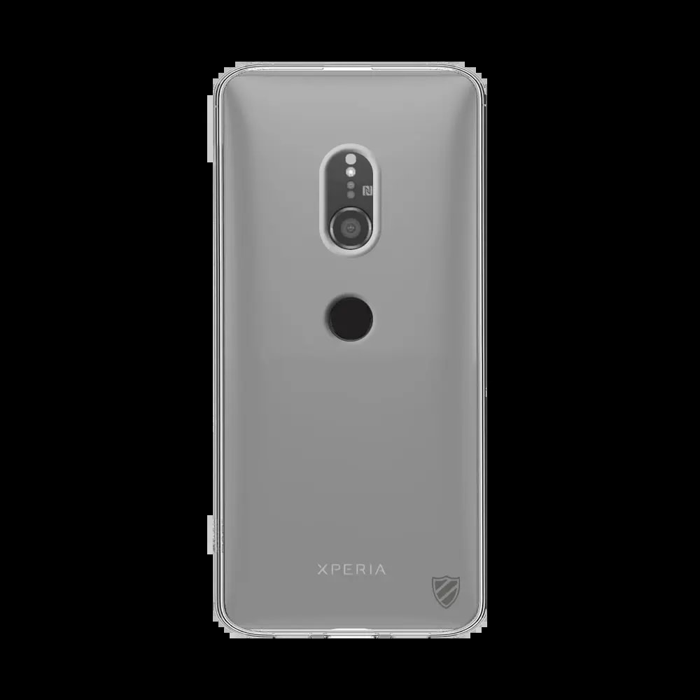 Coque silicone Sony Xperia XZ2 - PROTECT Transparent - Vue 2