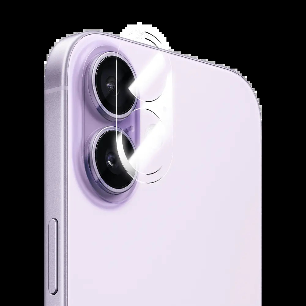 Protection lentille caméra iPhone 17 - Transparent