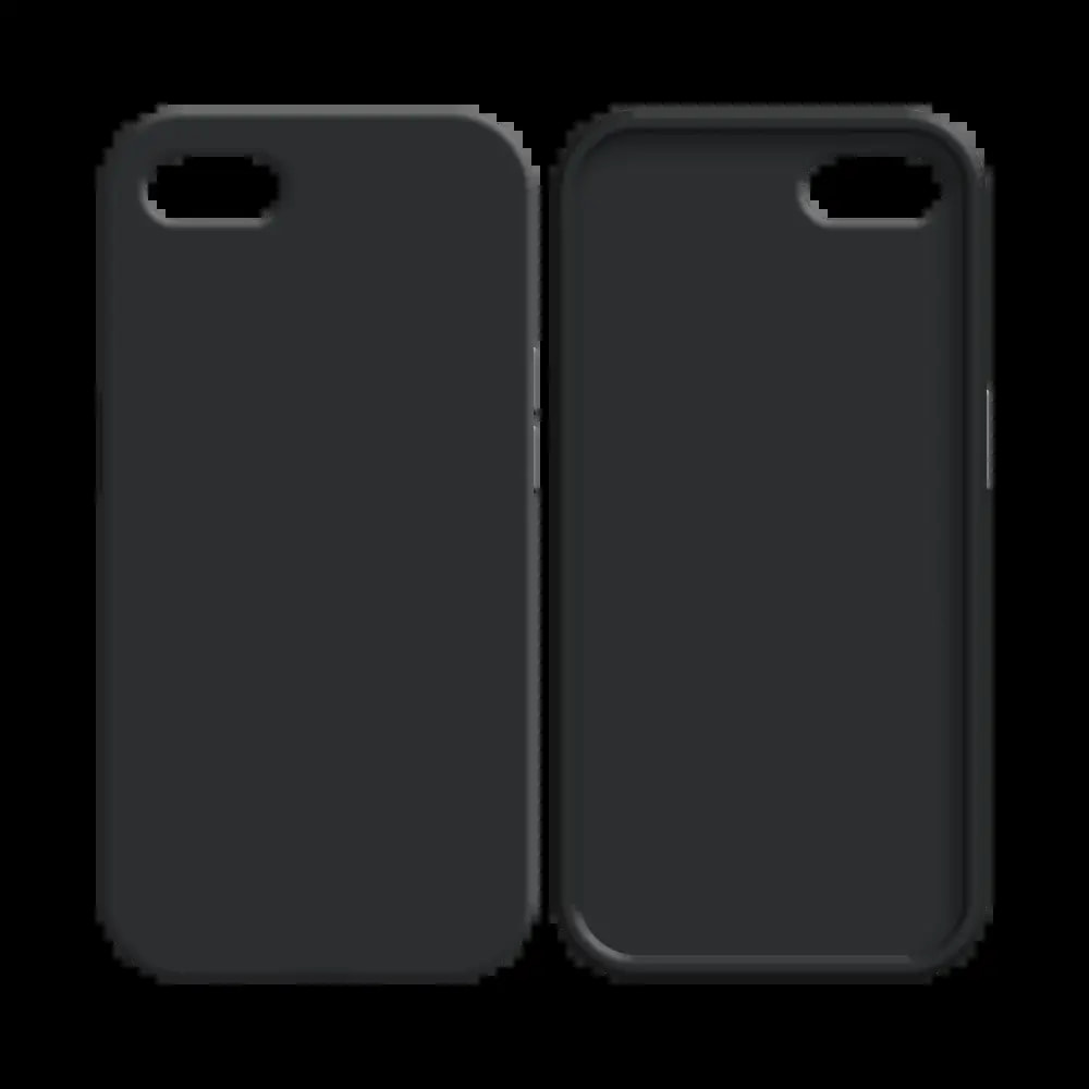 Coque silicone iPhone 7 / 8 / SE - Noir - Vue 2