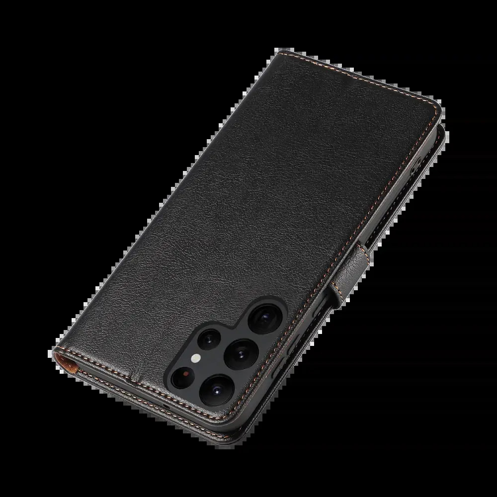 Housse folio anti-RFID Samsung Galaxy S22 Ultra – PROTECT IP011 Noir - Vue 6