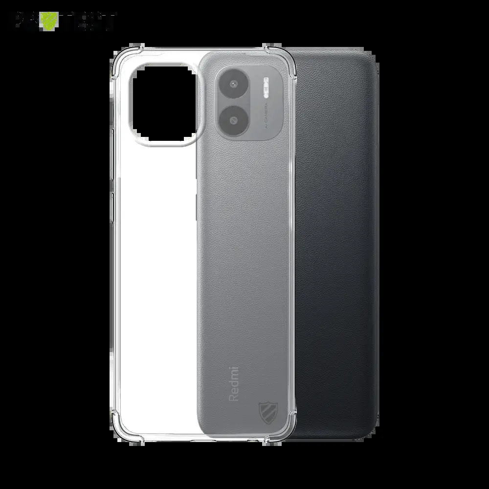 Coque antichoc renforcée transparente Xiaomi Redmi A2 - silicone PROTECT