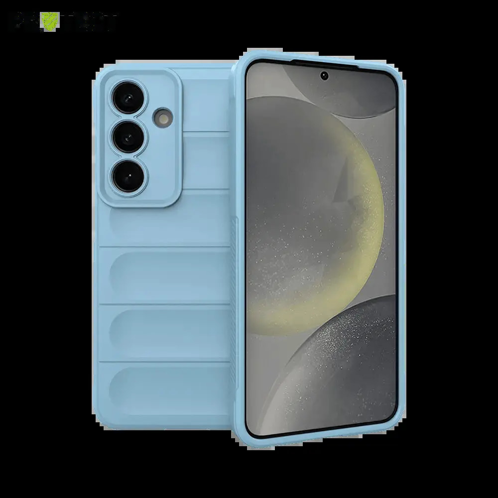 Coque de protection antichoc renforcée Samsung Galaxy S25 - PROTECT IX008 Bleu Clair