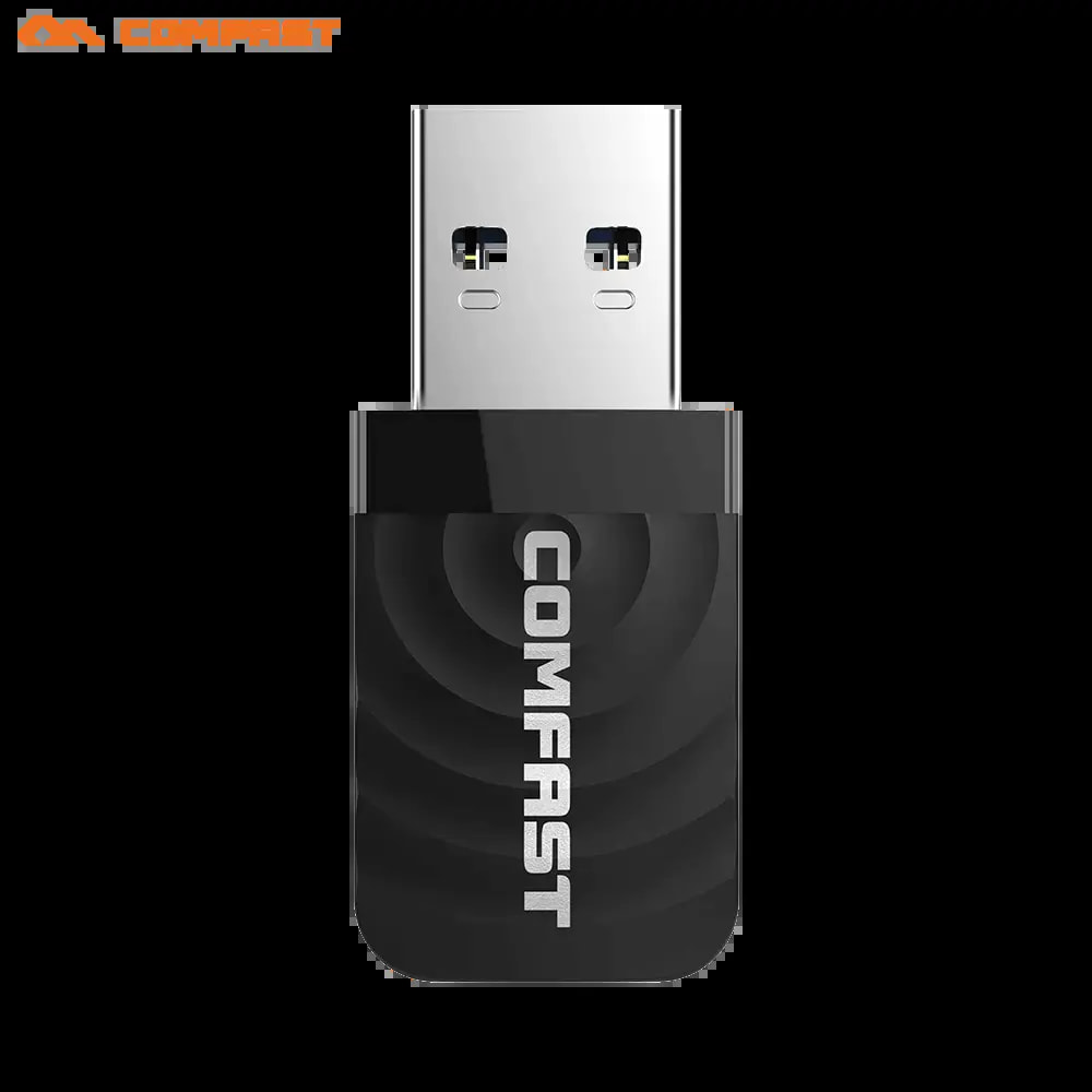 Clé Wifi 1300Mbps Comfast CF-812AC V2 Noir