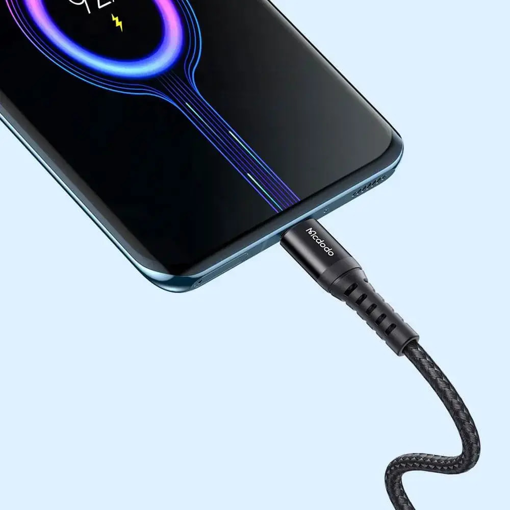 Câble Data USB vers USB-C Mcdodo (1m) Noir - Vue 6