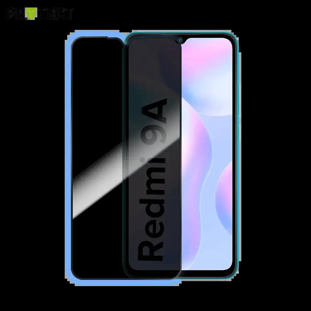 Verre trempé anti-espions Xiaomi Redmi 9A protection écran 9H - PROTECT Transparent