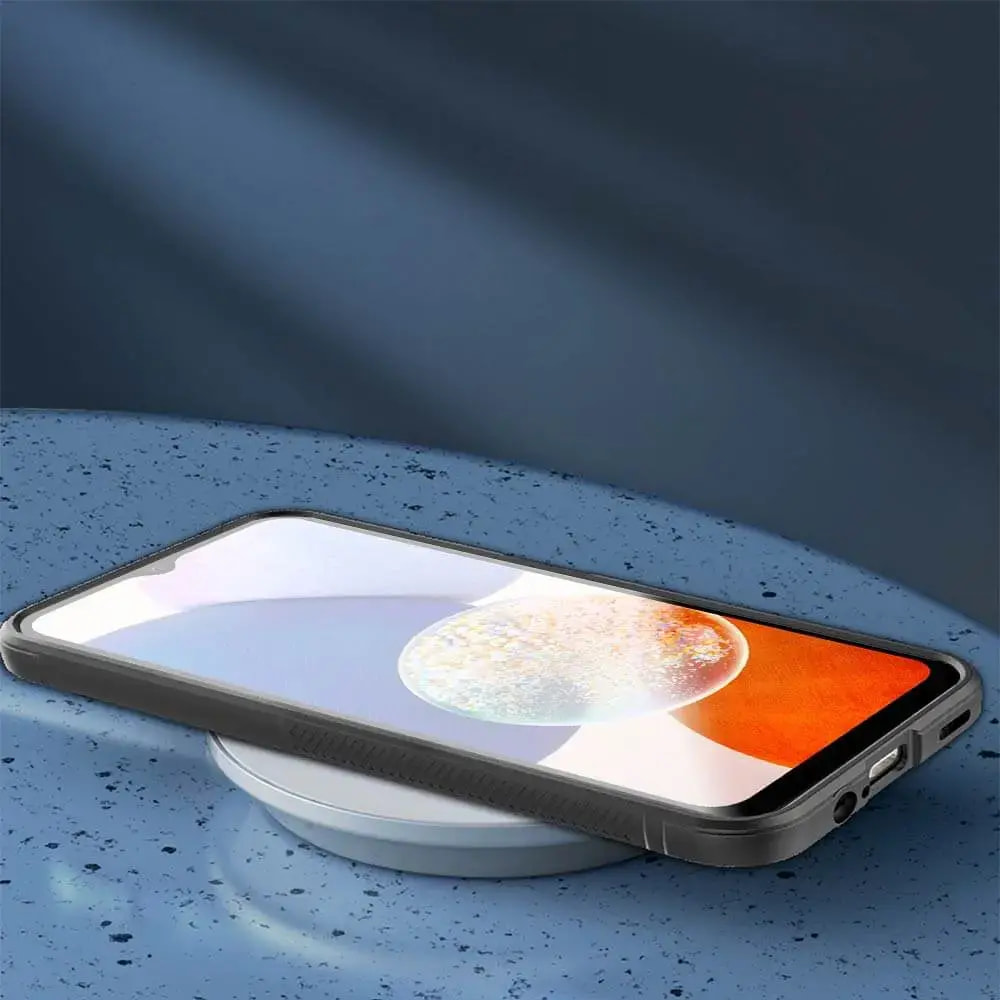 Coque de protection antichoc renforcée Samsung Galaxy A14 5G - PROTECT IX008 Blanc - Vue 5