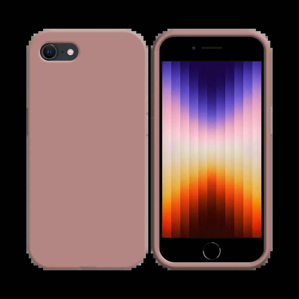 Coque silicone iPhone 7 / 8 / SE - Rose