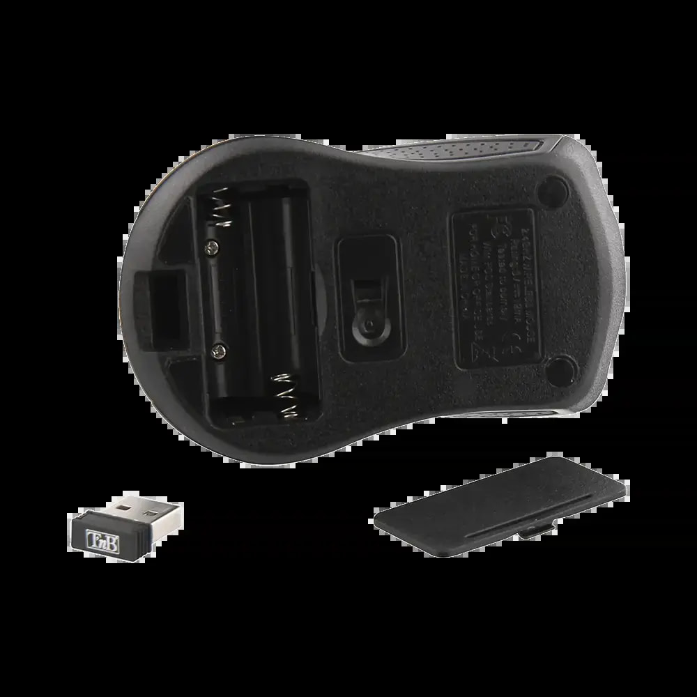 Souris sans fil T'nb Noir - Vue 4