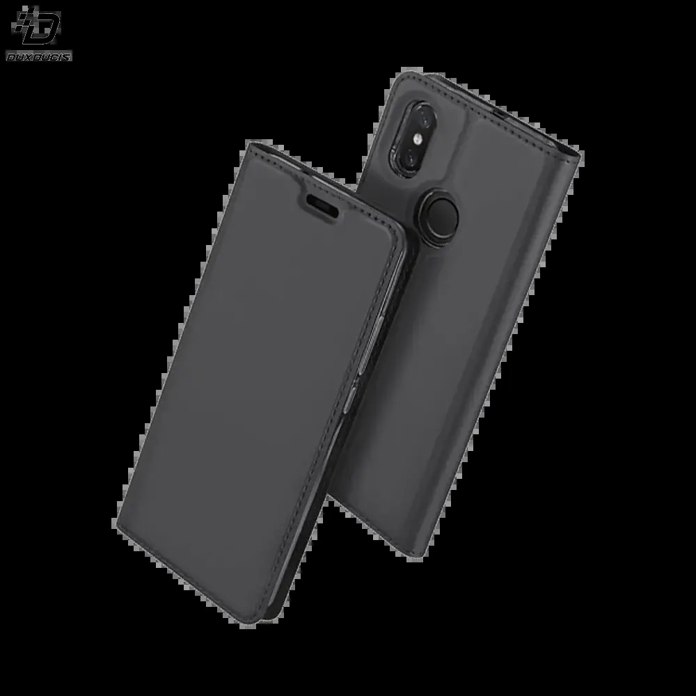Housse folio Xiaomi Mi 8 porte-carte - Dux Ducis Skin Pro Noir