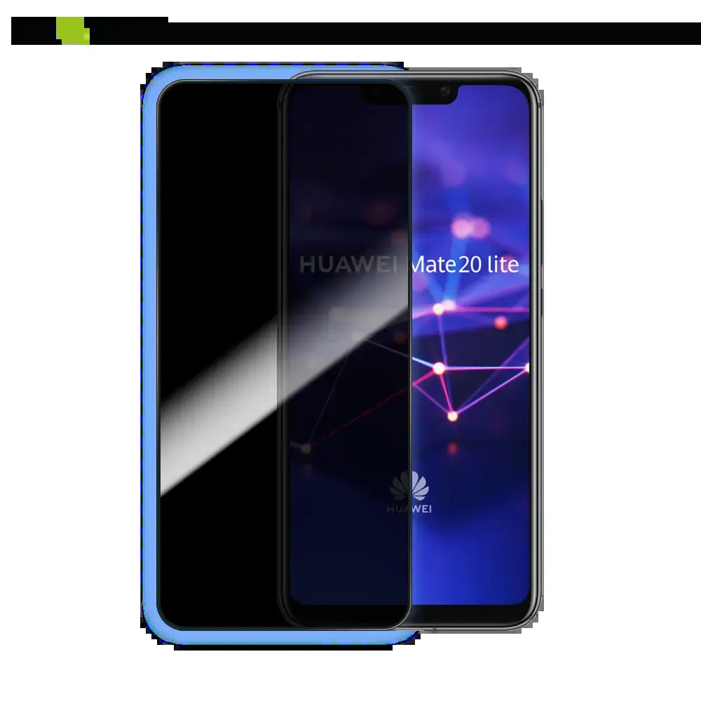 Verre trempé anti-espions Huawei Mate 20 Lite protection écran 9H - PROTECT Transparent