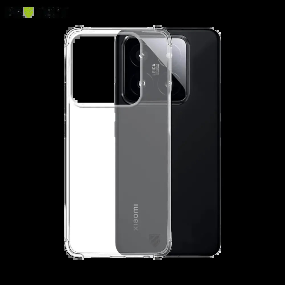 Coque antichoc renforcée transparente Xiaomi 14 Pro - silicone PROTECT