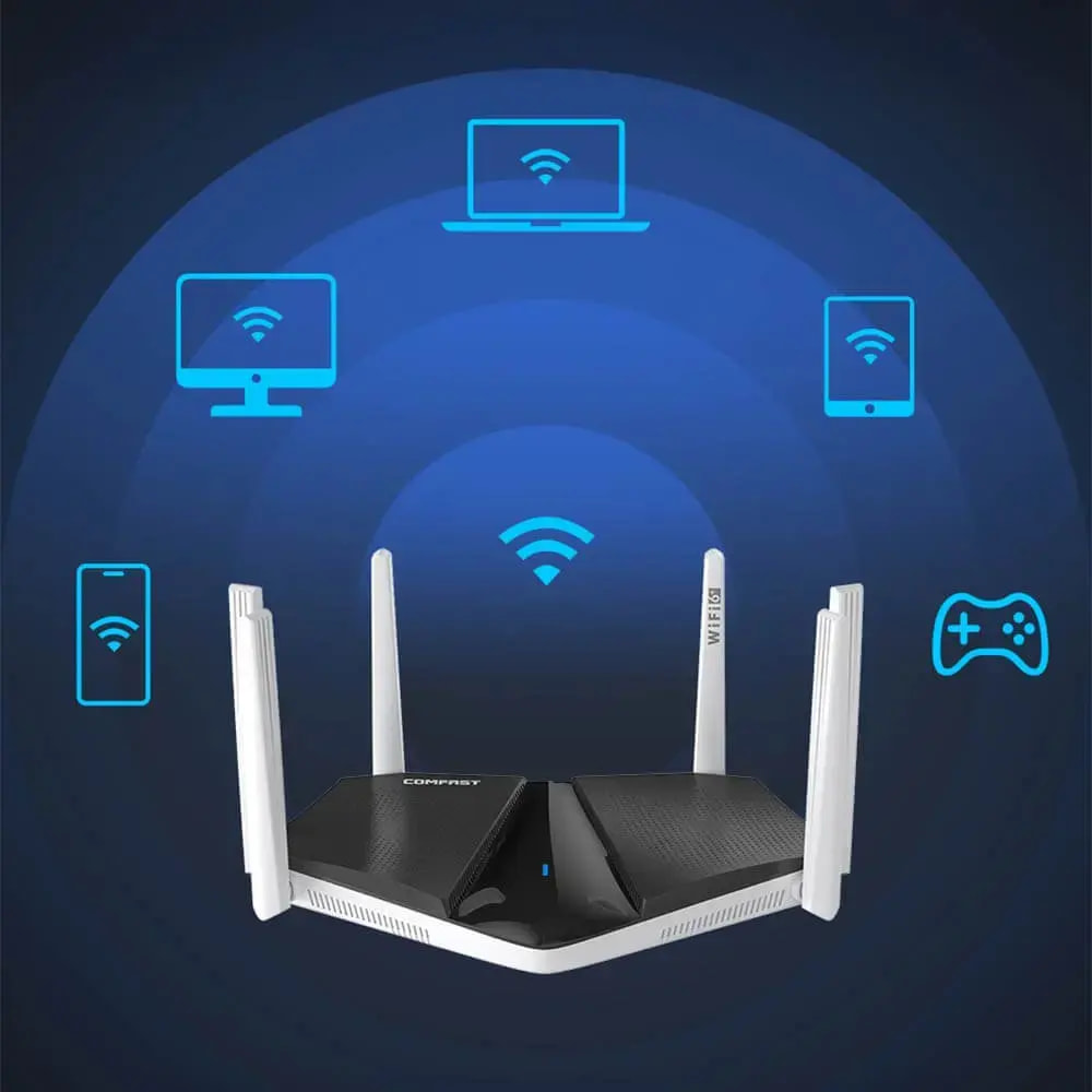 Routeur Wifi Comfast (3000 Mbps) - Vue 3