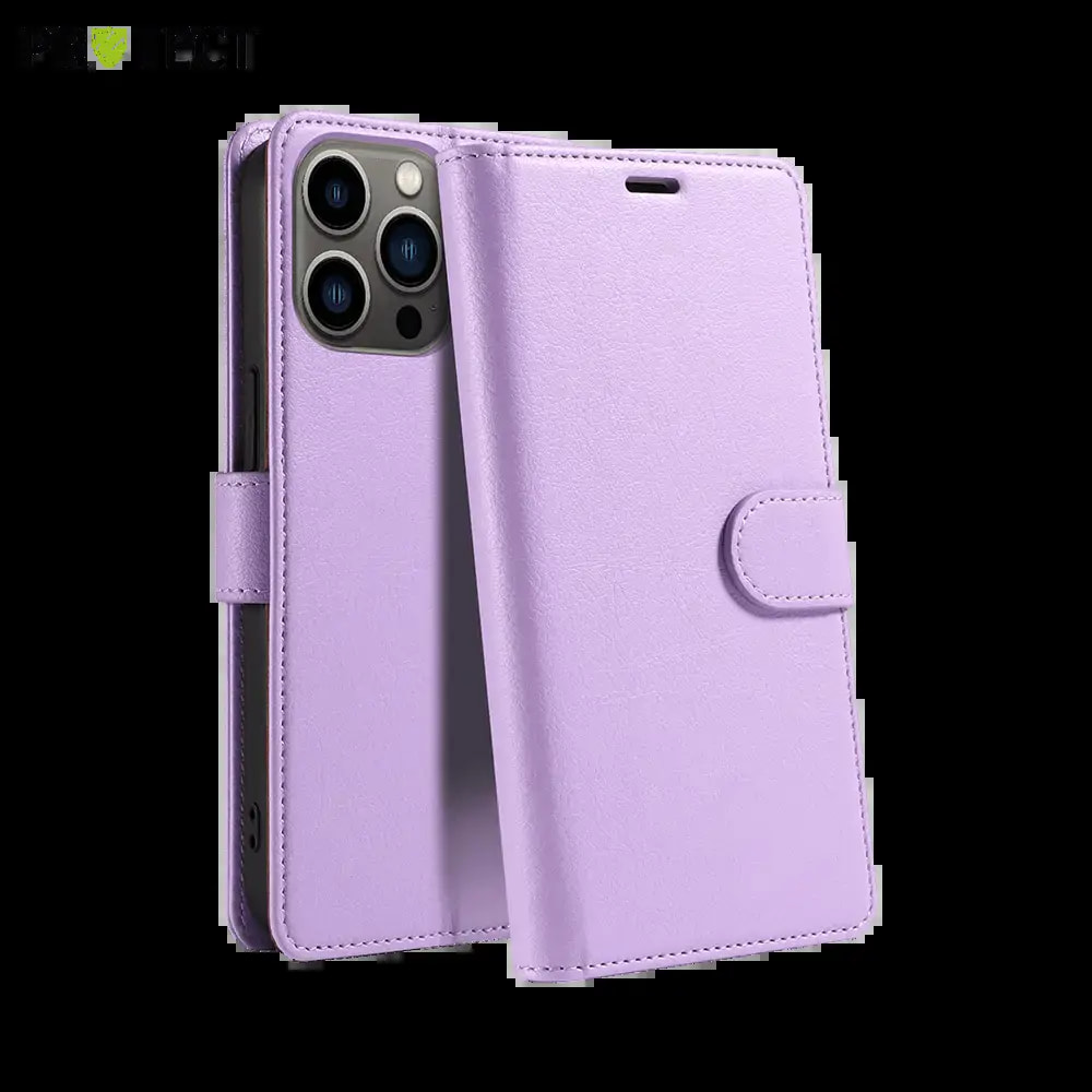 Housse folio anti-RFID iPhone 12 / 12 Pro – PROTECT IP011 Rose