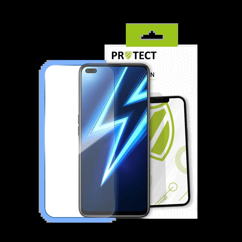 Verre trempé Realme 6 Pro protection écran 9H - PROTECT Transparent - Vue 2