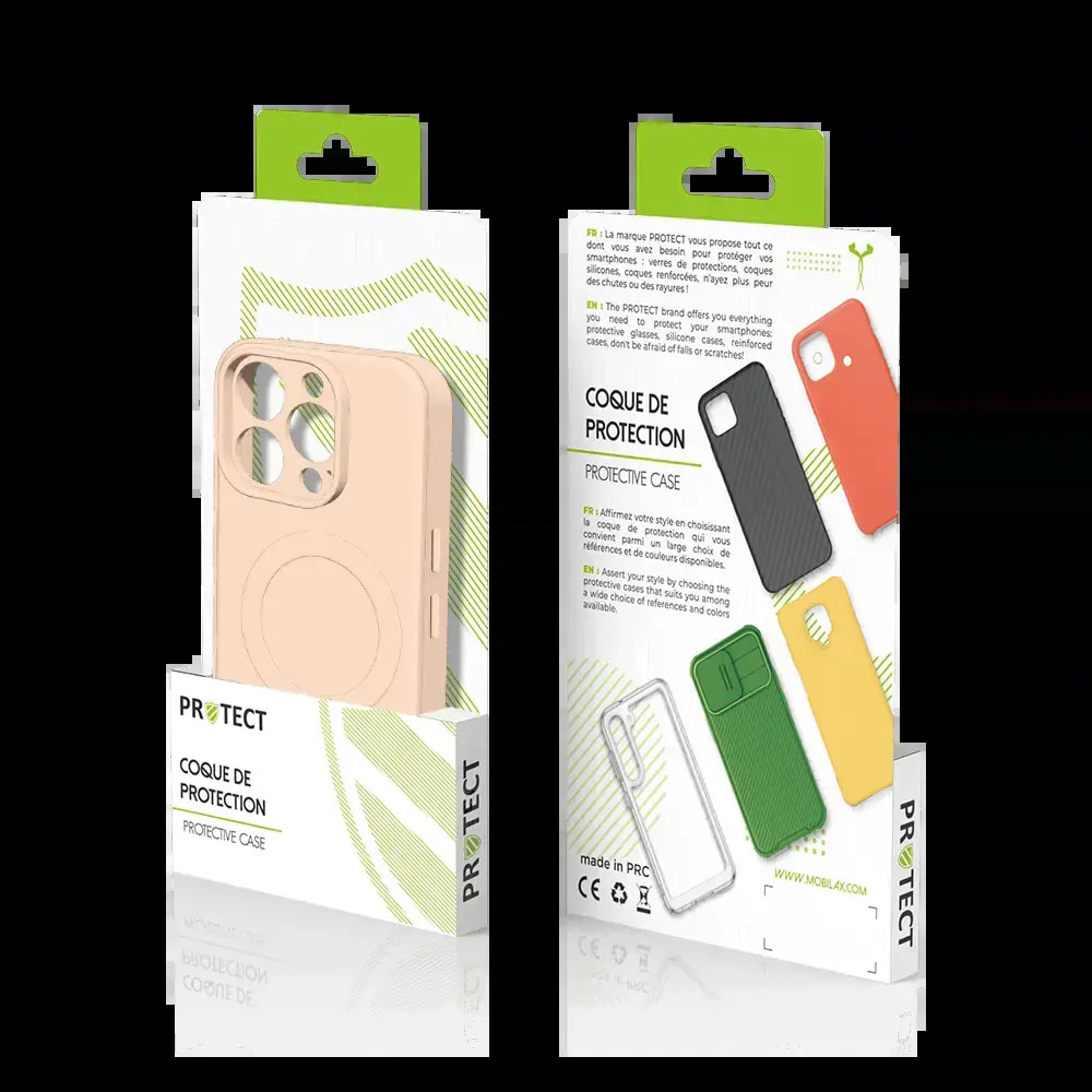 Coque de Protection PROTECT IZ001 pour Apple iPhone 16 Pro Max MagSafe Rose - Vue 3