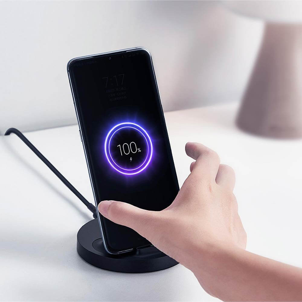 Support de charge à induction pour smartphone Xiaomi Mi 20W Noir - Vue 2